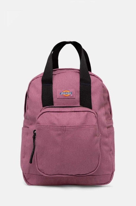 Dickies plecak LISBON MINI BACKPACK kolor różowy mały gładki DK0A4YOZ - zdjęcie produktu nr 1
