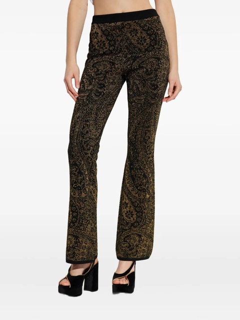 ETRO paisley-pattern trousers - Black - zdjęcie produktu nr 1