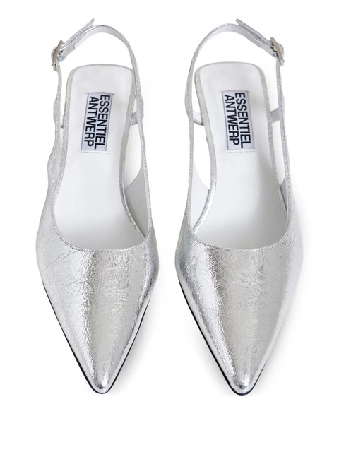 Essentiel Antwerp Jilver heeled pumps - Silver - zdjęcie produktu nr 2