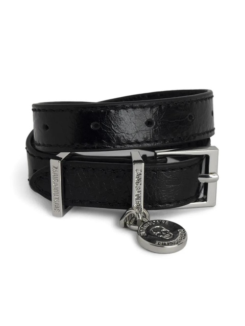 Zadig&Voltaire Sunny leather bracelet - Black - zdjęcie produktu nr 1