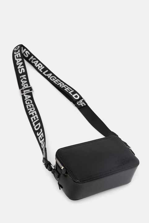 Karl Lagerfeld Jeans saszetka kolor czarny B1W30137 - zdjęcie produktu nr 2