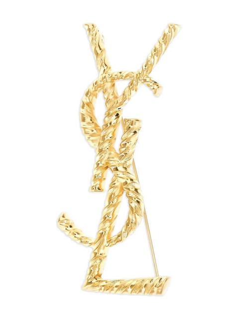 Saint Laurent Cassandre brooche - Gold - zdjęcie produktu nr 1