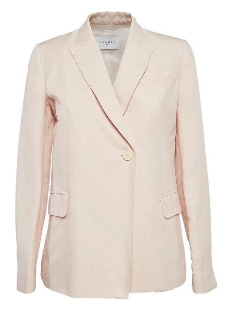 SANDRO long-sleeved blazer - Pink - zdjęcie produktu nr 1
