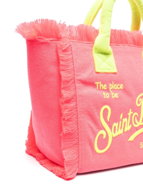 MC2 Saint Barth Colette terry-cloth tote bag - Pink - zdjęcie produktu nr 2