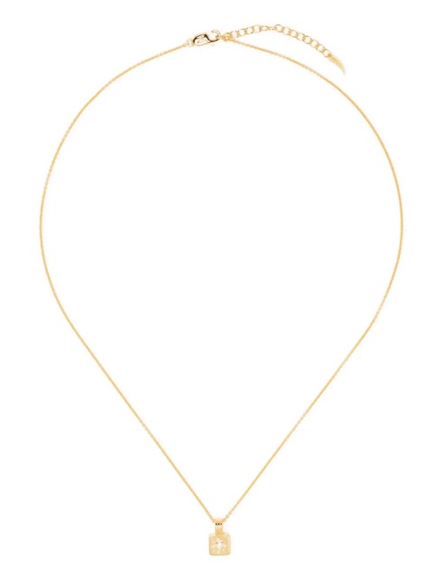 Missoma mini Square pendant necklace - Gold - zdjęcie produktu nr 2