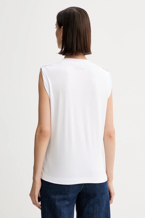 Guess t-shirt damskie kolor biały W5YP52 KCYW2 - zdjęcie produktu nr 2