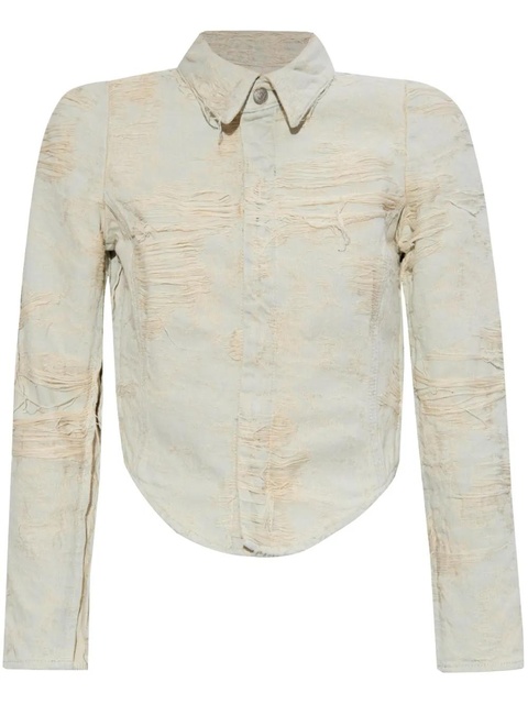 Diesel De-Madeleine-FSG shirt - Grey - zdjęcie produktu nr 1