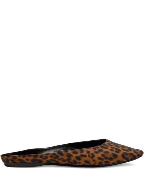 Saint Laurent leopard Lido ballerina - Brown - zdjęcie produktu nr 2