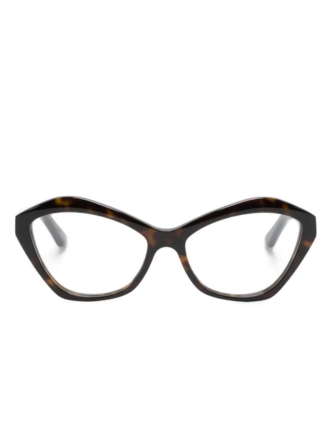 Balenciaga Eyewear tortoiseshell cat-eye glasses - Brown - zdjęcie produktu nr 1