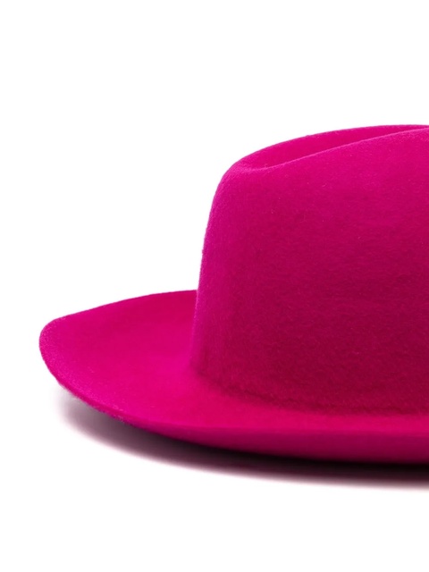 Ruslan Baginskiy monogram fedora hat - Pink - zdjęcie produktu nr 2