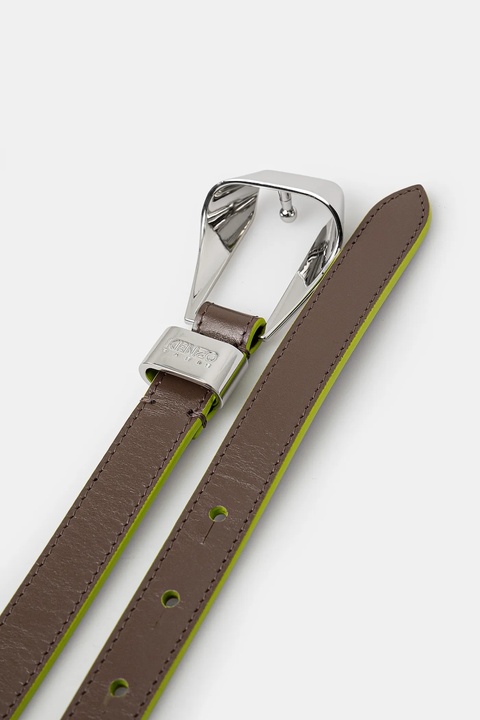 Kenzo pasek skórzany damski kolor brązowy FE62CE040L03.10 - zdjęcie produktu nr 2