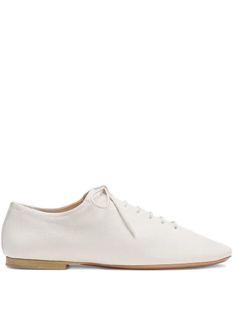 LEMAIRE leather lace-up derby shoes - White - zdjęcie produktu nr 1