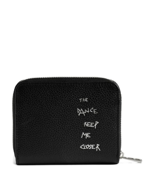 Zadig&Voltaire mini graffiti wallet - Black - zdjęcie produktu nr 1