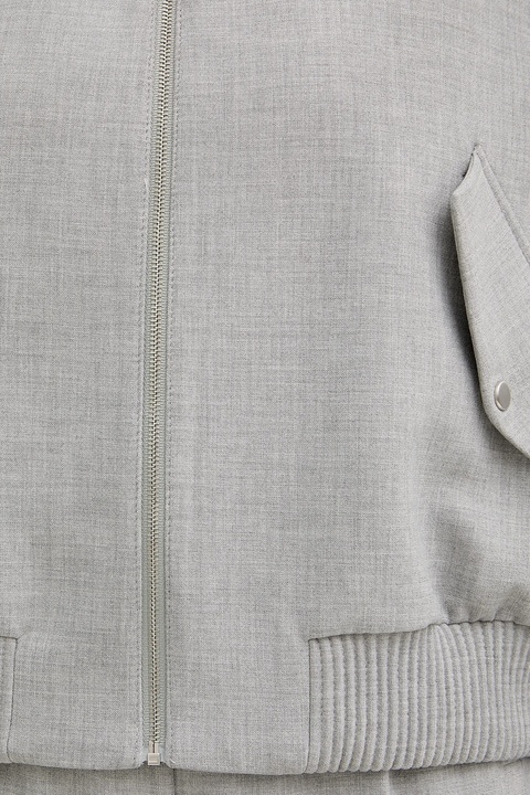 BOSS kurtka kolor szary przejściowa 50559347 - zdjęcie produktu nr 2