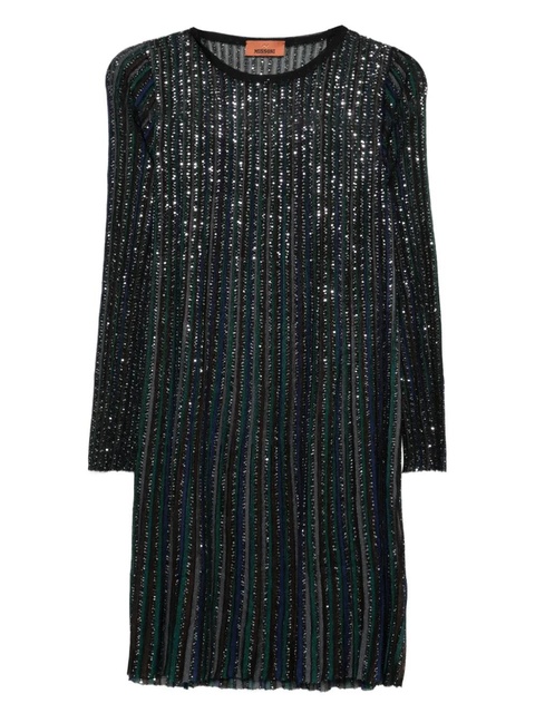 Missoni striped embellished dress - Black - zdjęcie produktu nr 1