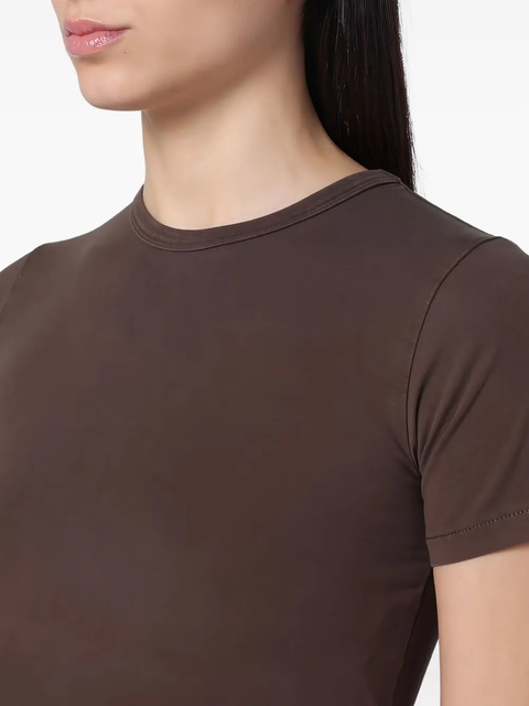 ENTIRE STUDIOS cropped T-shirt - Brown - zdjęcie produktu nr 2