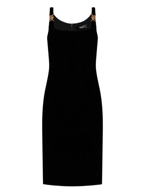 Versace Medusa-embellishment mini dress - Black - zdjęcie produktu nr 1