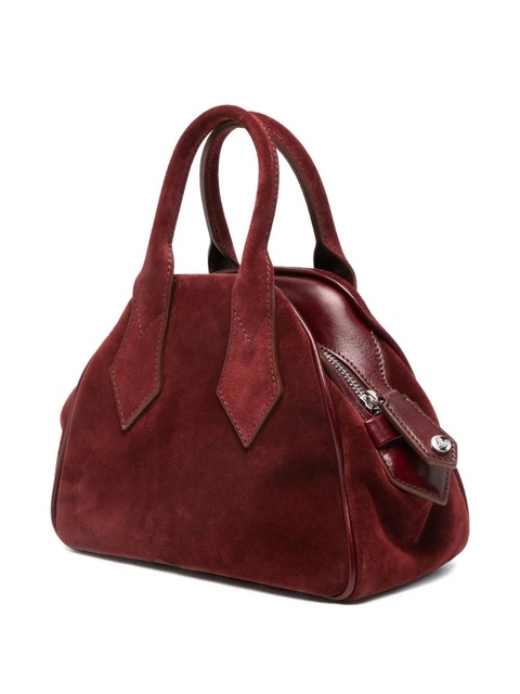 Vivienne Westwood small Yasmine Orb-appliqué tote bag - Red - zdjęcie produktu nr 2