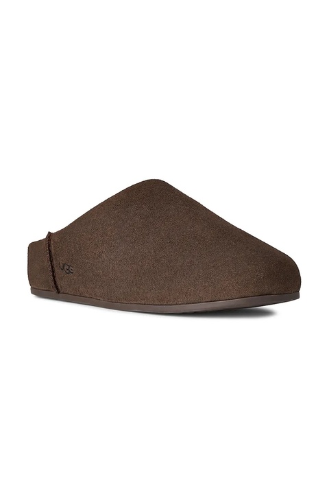 UGG kapcie zamszowe Elea Slip-On kolor brązowy 1171390.DDC - zdjęcie produktu nr 2