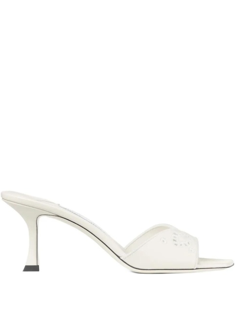 Jimmy Choo 70mm Skye mules - White - zdjęcie produktu nr 1