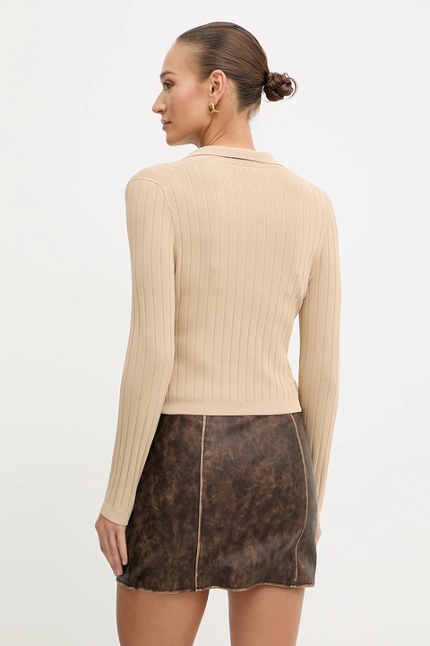 Guess kardigan FELICITY damski kolor beżowy lekki W5YR11 Z0130 - zdjęcie produktu nr 2