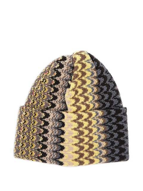 Missoni zigzag beanie - Neutrals - zdjęcie produktu nr 1