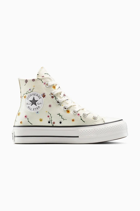 Converse trampki Chuck Taylor All Star Lift kolor biały A15536C - zdjęcie produktu nr 1