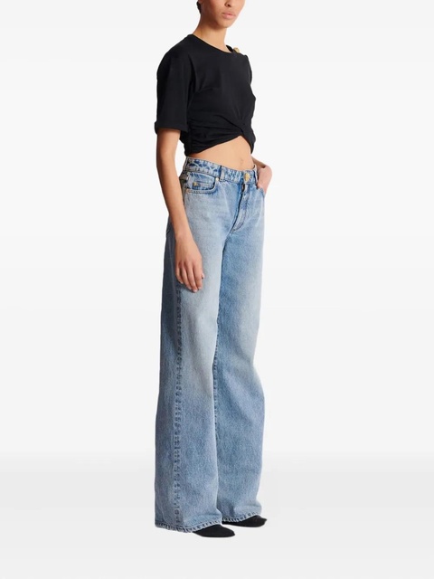 Balmain faded-wash jeans - Blue - zdjęcie produktu nr 2