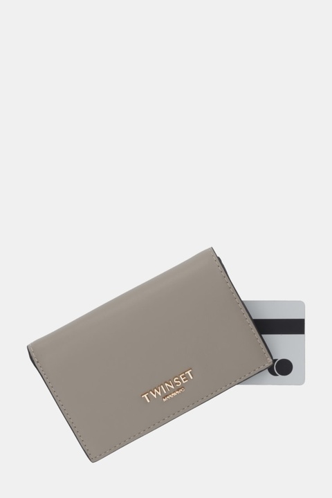 Twinset portfel damski kolor szary 252TL8013 - zdjęcie produktu nr 2