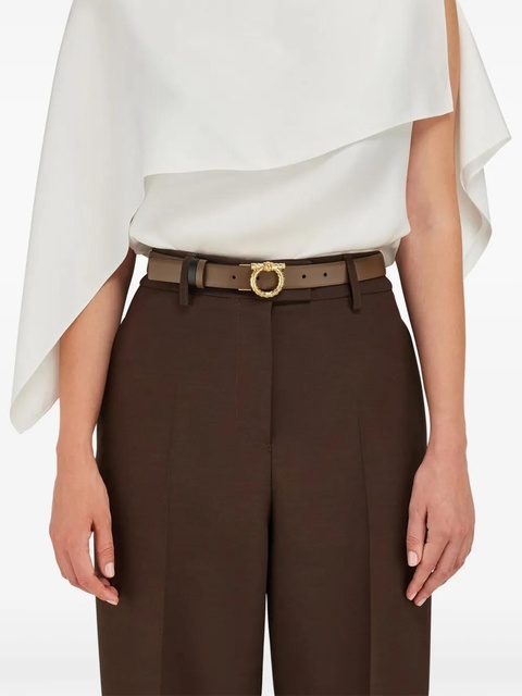 Ferragamo Gancini reversible belt - Brown - zdjęcie produktu nr 1
