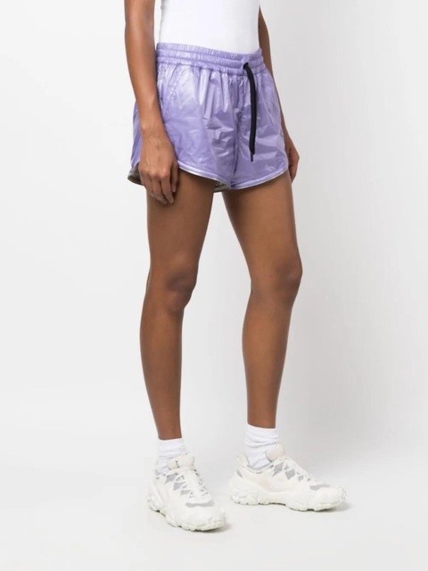 Moncler Grenoble drawstring track shorts - Purple - zdjęcie produktu nr 2