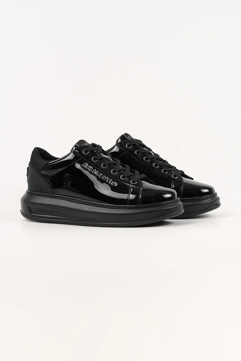 Karl Lagerfeld sneakersy skórzane KAPRI damskie kolor czarny KL62525S - zdjęcie produktu nr 2