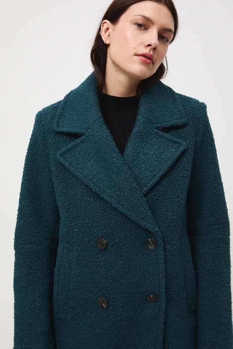 Medicine kurtka krótka kolor turkusowy - zdjęcie produktu nr 2