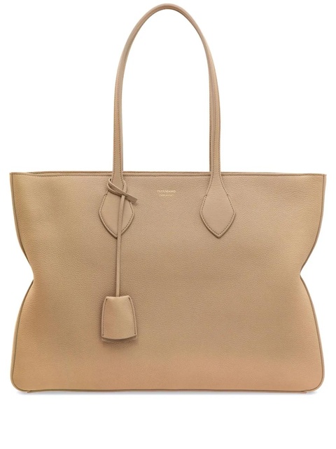 Ferragamo medium leather tote bag - Neutrals - zdjęcie produktu nr 1