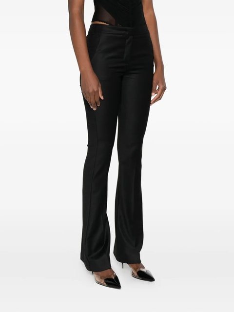 Blumarine welt-pockets straight trousers - Black - zdjęcie produktu nr 2