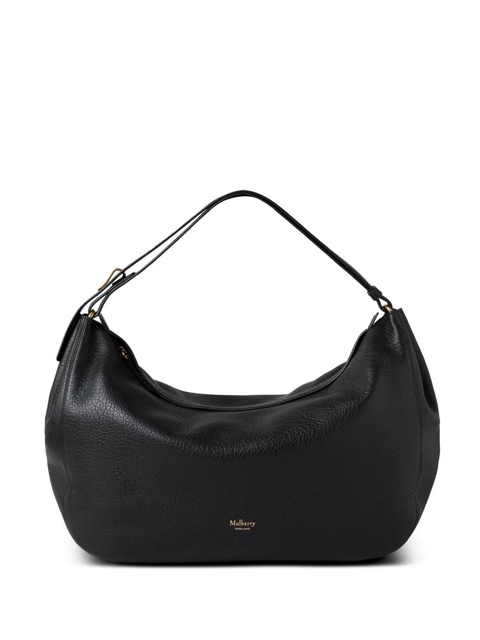 Mulberry Meadow curved leather shoulder bag - Black - zdjęcie produktu nr 1