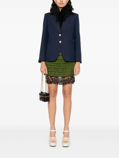 Valentino Garavani single-breasted blazer - Blue - zdjęcie produktu nr 2