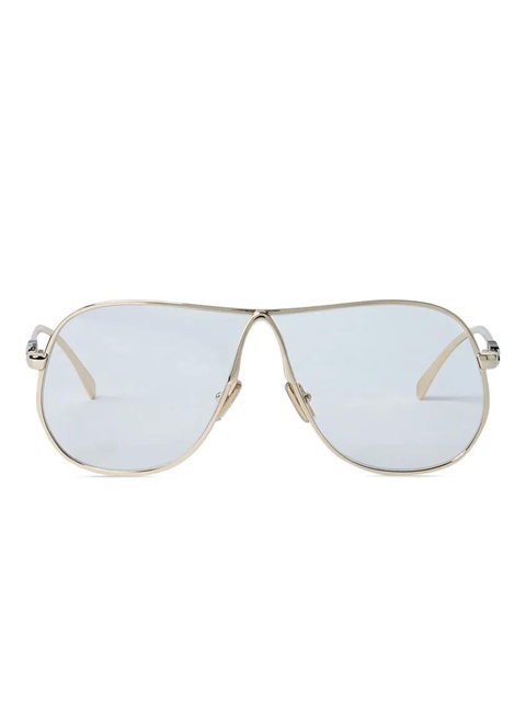 Miu Miu Ombre logo-motif pilot sunglasses - Gold - zdjęcie produktu nr 1