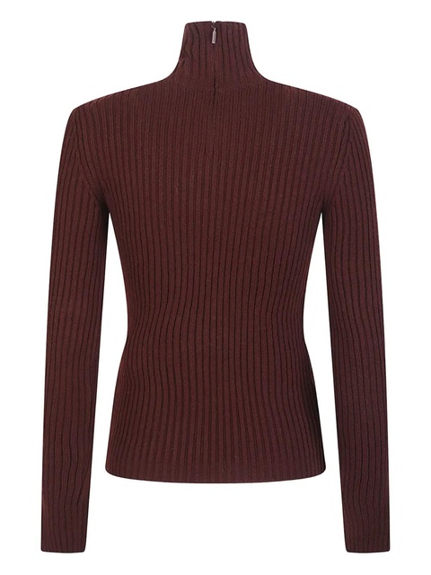 Max Mara ribbed roll-neck sweater - Brown - zdjęcie produktu nr 2