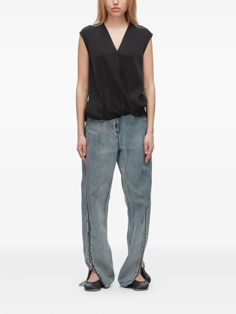 3.1 Phillip Lim v-neck sleeveless top - Black - zdjęcie produktu nr 2
