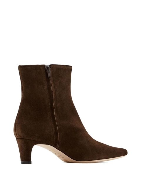 STAUD 55mm Wally pointed-toe boots - Brown - zdjęcie produktu nr 2