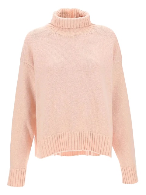 Jil Sander roll-neck jumper - Pink - zdjęcie produktu nr 1