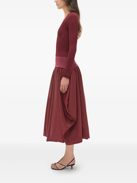 Simkhai Ailany ribbed cardigan - Red - zdjęcie produktu nr 2