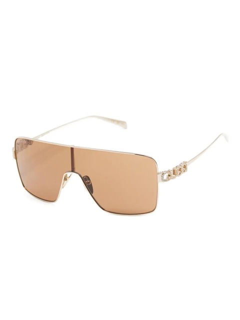 Gucci Eyewear logo-embellished sunglasses - Gold - zdjęcie produktu nr 2