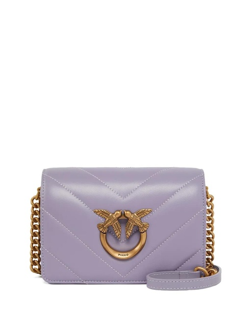 PINKO mini Love Click cross body bag - Purple - zdjęcie produktu nr 1