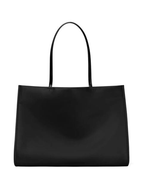 Tory Burch large Ella Patent logo-embossed tote bag - Black - zdjęcie produktu nr 2