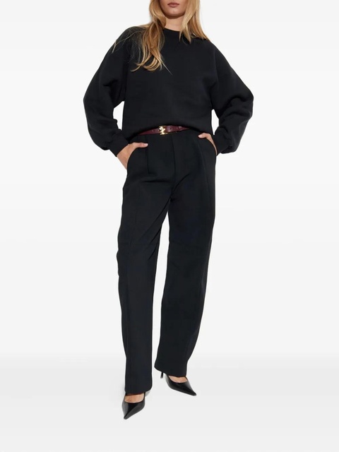 Victoria Beckham raglan-sleeves cotton sweatshirt - Black - zdjęcie produktu nr 2