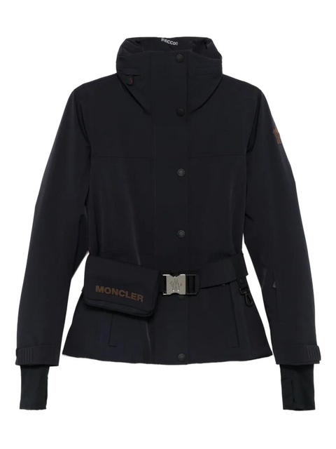 Moncler Grenoble belted waist ski jacket - Black - zdjęcie produktu nr 1