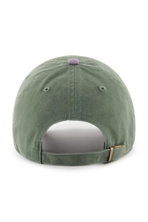 47 brand czapka z daszkiem bawełniana MLB New York Yankees kolor zielony B-NLTRG17GWS-MS - zdjęcie produktu nr 1