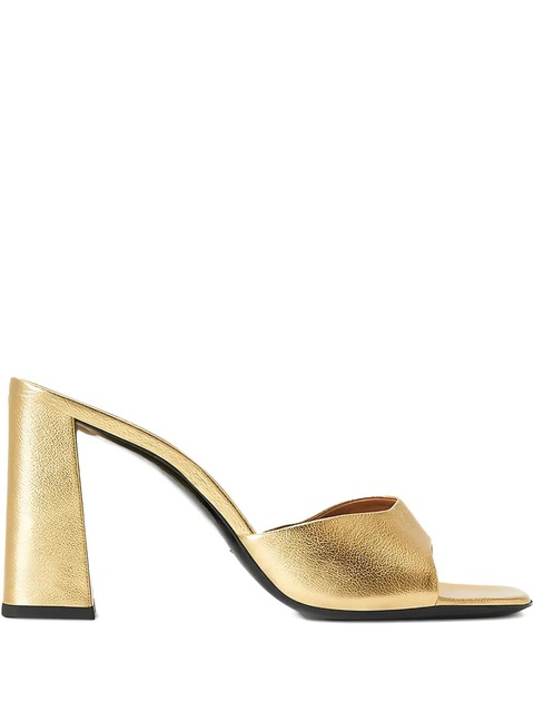 STAUD 95mm Sloane sandals - Gold - zdjęcie produktu nr 1